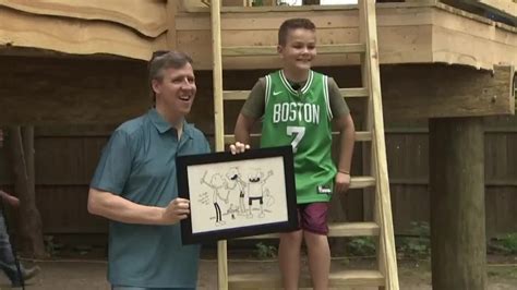 North Grafton child granted new treehouse, marking local Make-A-Wish chapter’s 10,000th wish